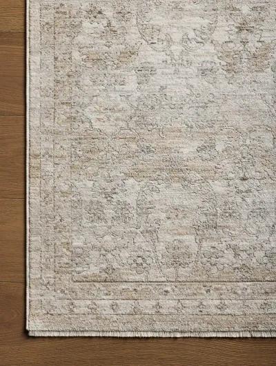 II Tabitha Ivory/Khaki 3'9" x 5'9" Accent Rug by Loloi II