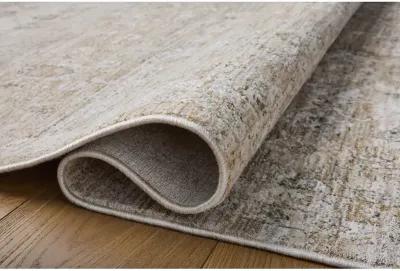 II Tabitha Ivory/Khaki 3'9" x 5'9" Accent Rug by Loloi II