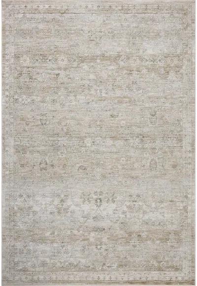 II Tabitha Ivory/Khaki 3'9" x 5'9" Accent Rug by Loloi II