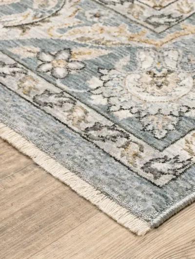 Maharaja 2' x 3' Blue Rug