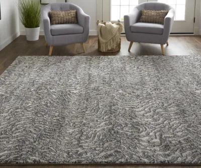 Vancouver 39FJF Gray/Taupe/Ivory 1'8" x 2'10" Rug