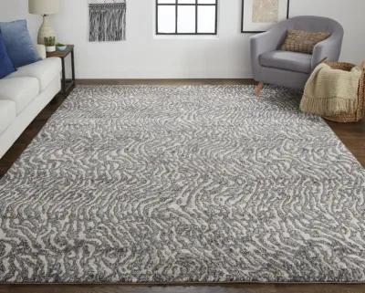 Vancouver 39FJF Gray/Taupe/Ivory 1'8" x 2'10" Rug