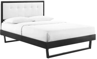 Modway - Willow Full Wood Platform Bed with Angular Frame