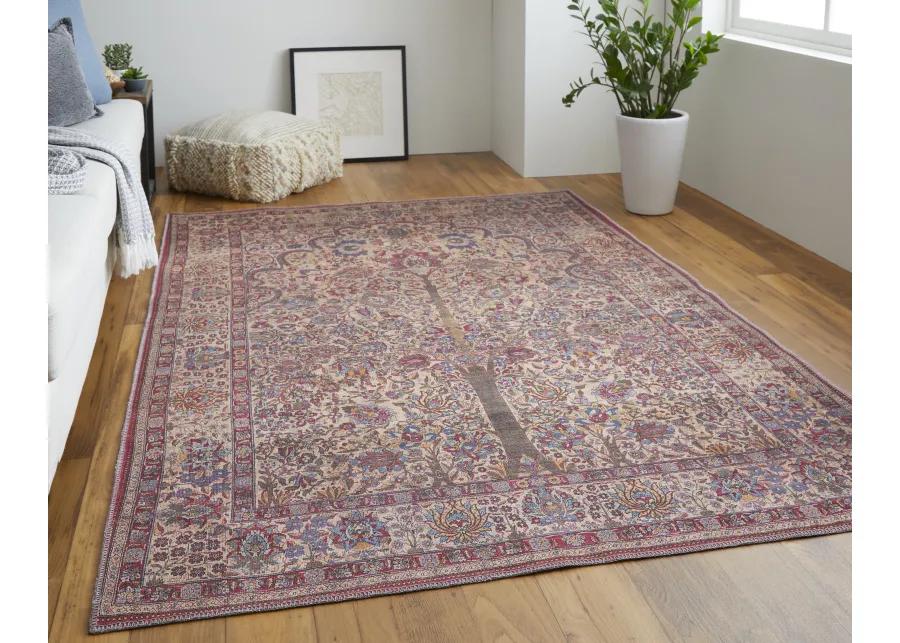 Rawlins 39HLF Red/Tan/Pink 10'6" x 14' Rug