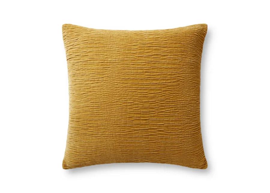 Gold 22''x22'' Poly Pillow