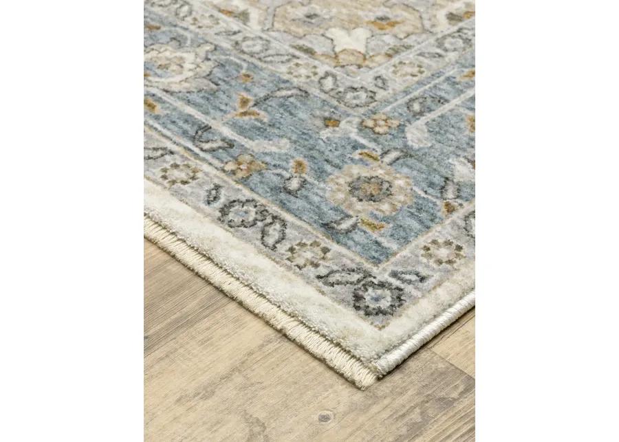 Maharaja 6'7" x 9'6" Blue Rug