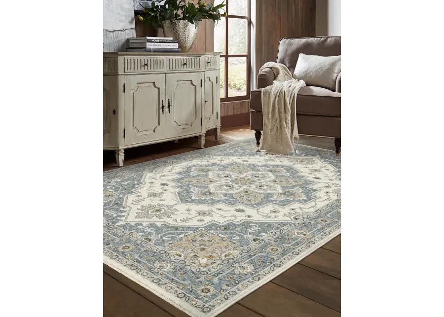 Maharaja 6'7" x 9'6" Blue Rug