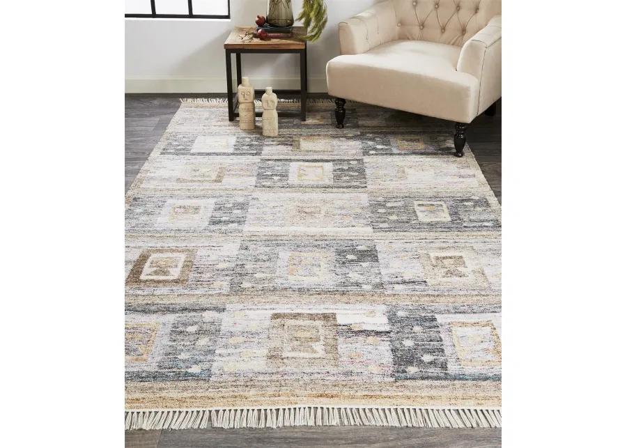 Beckett 0816F Gray/Taupe/Tan 8' x 10' Rug