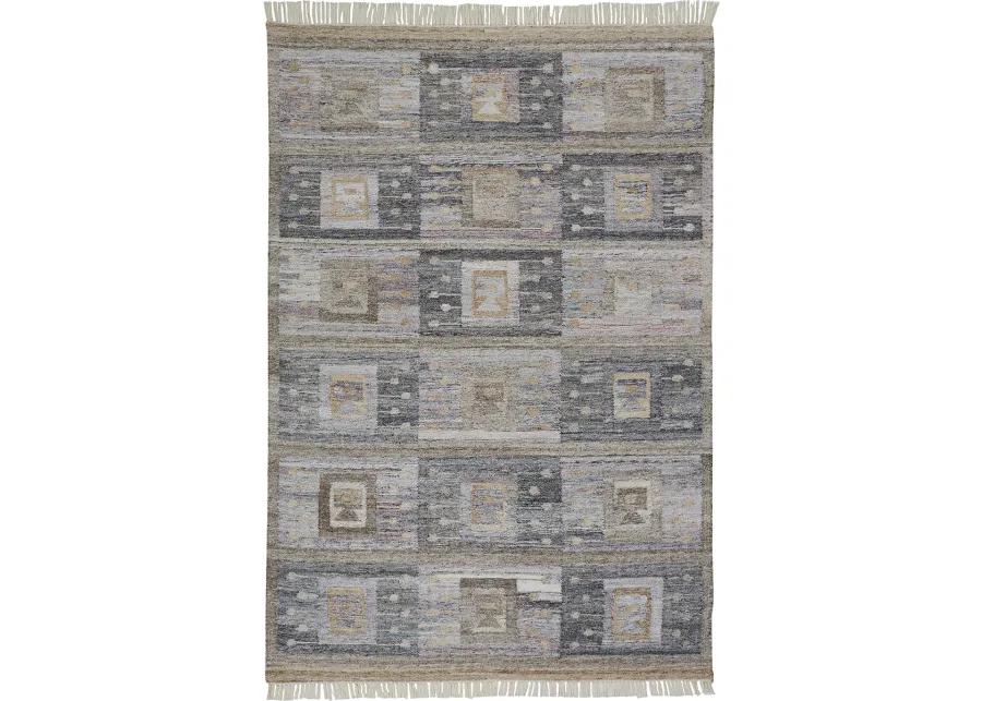 Beckett 0816F Gray/Taupe/Tan 8' x 10' Rug