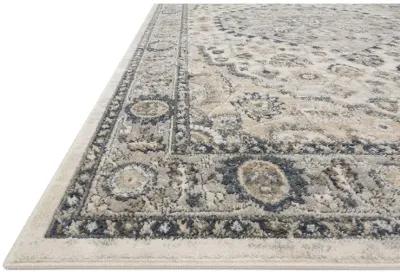 Teagan TEA01 Natural/Light Grey 6'7" x 9'2" Rug