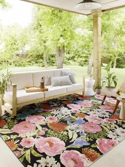 Botanical Black/Multi 10'6" x 13'9" Rug