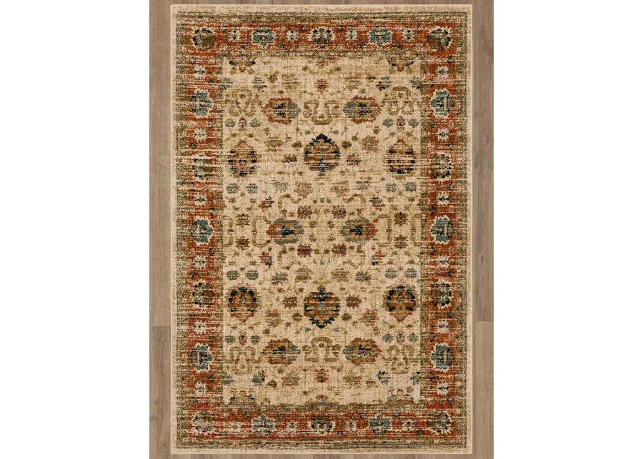 Spice Market Koyna Cream 2' 4" X 7' 10" Rug