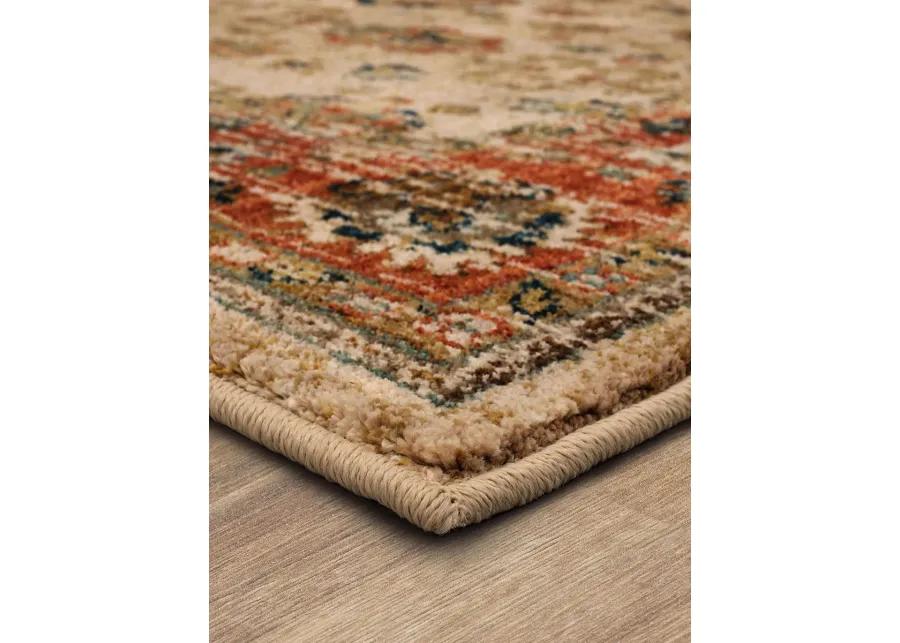 Spice Market Koyna Cream 2' 4" X 7' 10" Rug