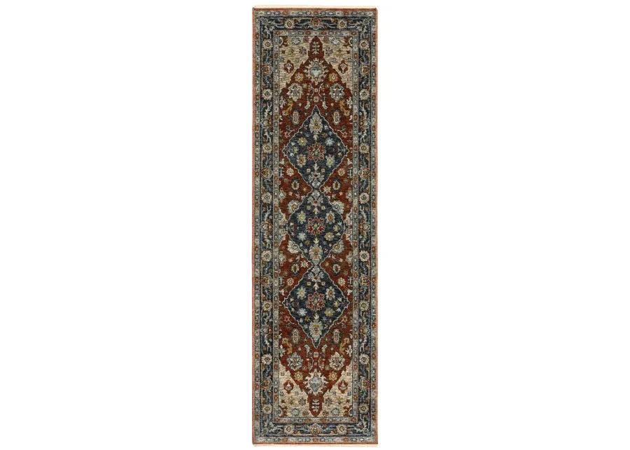 Aberdeen 5'3" x 7'6" Red Rug