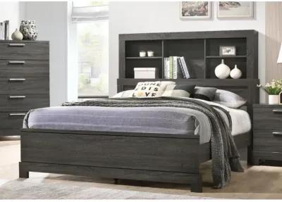 Lanthanum Queen Bed In Oak