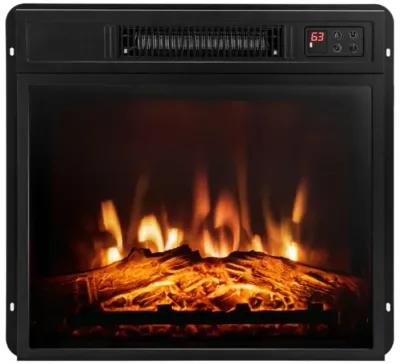 Hivvago 18/23 Inch Electric Fireplace Inserted with Adjustable LED Flame-23 inches