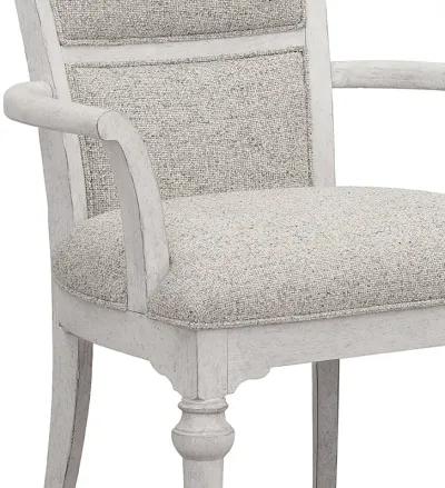 Higgins Street Upholstered Back Arm Chair