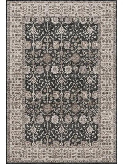 Hatay HY8 Black 8' x 10' Rug