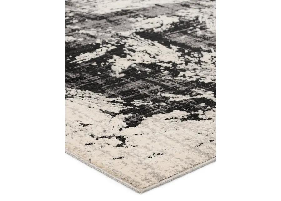 Graphite Dusk Black 8' x 10' Rug