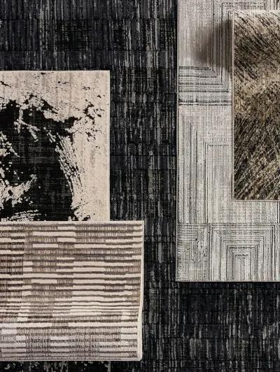 Graphite Dusk Black 8' x 10' Rug