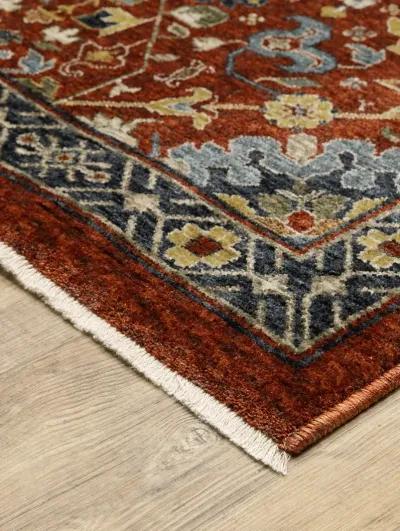 Aberdeen 2' x 3' Red Rug