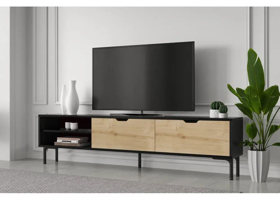 Riga 71" Tv Stand With Legs Tiger