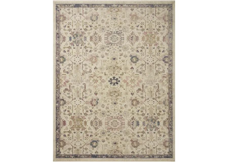 Giada GIA04 Ivory/Multi 6'3" x 9' Rug