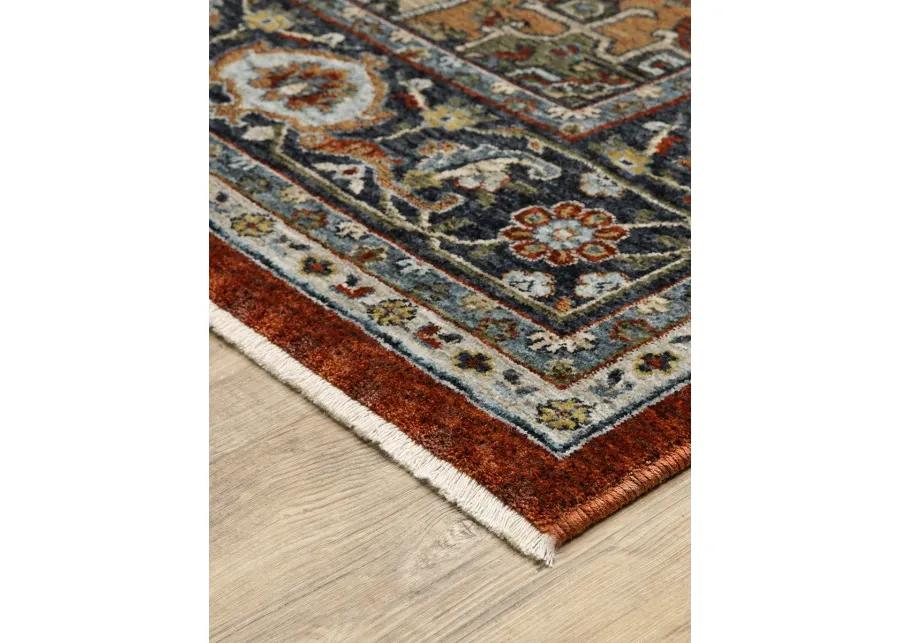 Aberdeen 9'10" x 12'10" Red Rug