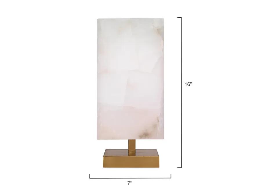 Ghost Axis Alabaster Table Lamp