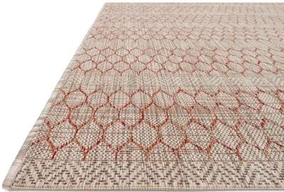 Isle IE01 Beige/Rust 2'2" x 3'9" Rug