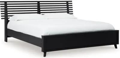 Danziar King Slat Panel Bed