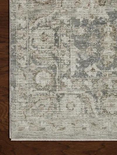 Honora Slate/Beige 2'7" x 10'0" Runner Rug by Amber Lewis x Loloi