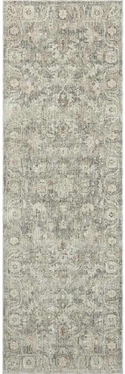 Honora Slate/Beige 2'7" x 10'0" Runner Rug by Amber Lewis x Loloi