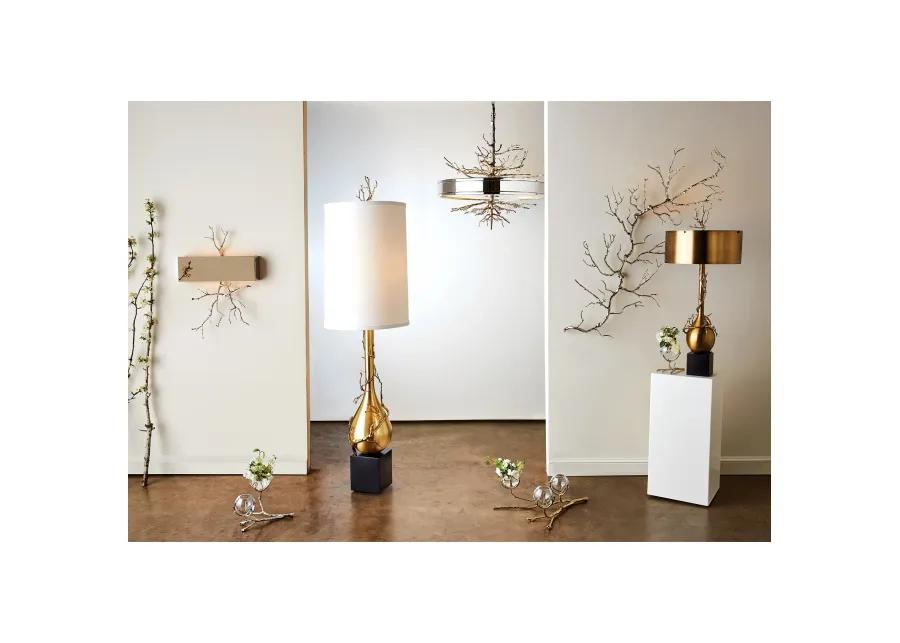 Twig Bulb Lamp-Brass