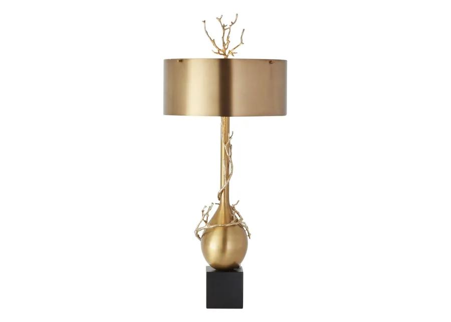 Twig Bulb Lamp-Brass