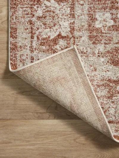 Odette ODT03 Rust/Ivory 6'7" x 9'6" Rug