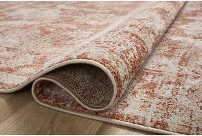 Odette ODT03 Rust/Ivory 6'7" x 9'6" Rug