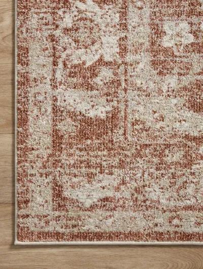 Odette ODT03 Rust/Ivory 6'7" x 9'6" Rug