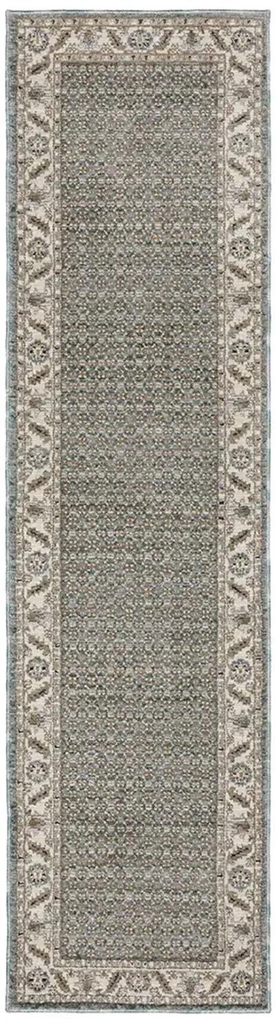 Andorra 3'3" x 5'2" Blue Rug