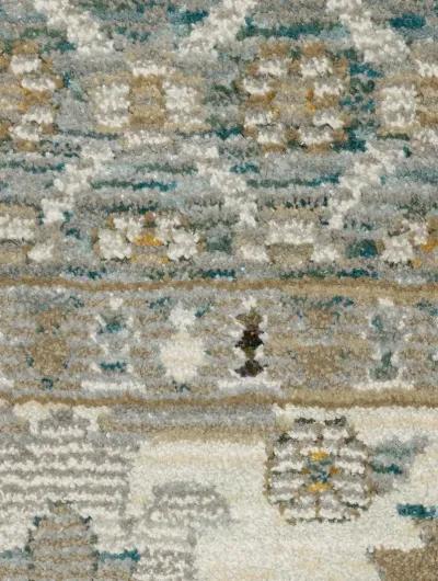 Andorra 3'3" x 5'2" Blue Rug