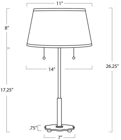 Southern Living Daisy Table Lamp