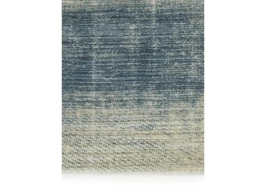 Newport- Barclay B Bayshores Blue 3' x 12' Runner Rug