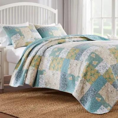 Greenland Home Fashions Evangeline Luxurious Comfortable 2 Pieces Quilt Set