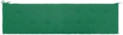 vidaXL Garden Bench Cushion Green 78.7"x19.7"x1.2"