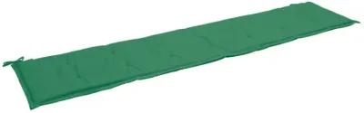 vidaXL Garden Bench Cushion Green 78.7"x19.7"x1.2"