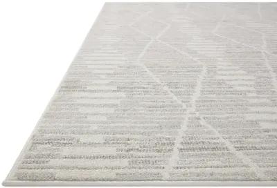 Kamala KAM02 Ivory/Silver 5'3" x 7'9" Rug