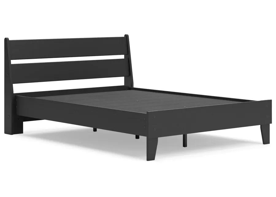 Full Panel Platform Bed