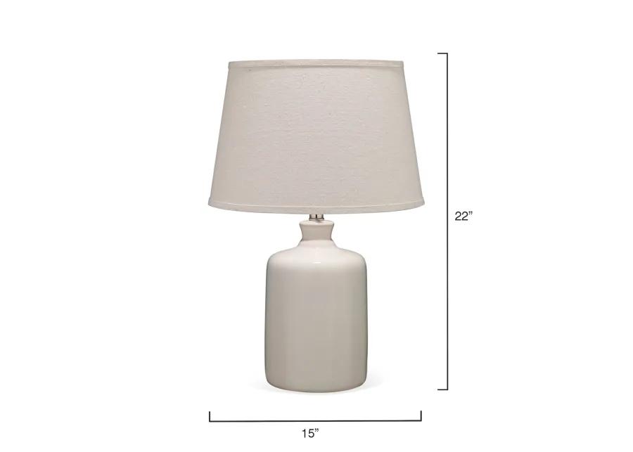 Cream Milk Jug Table Lamp