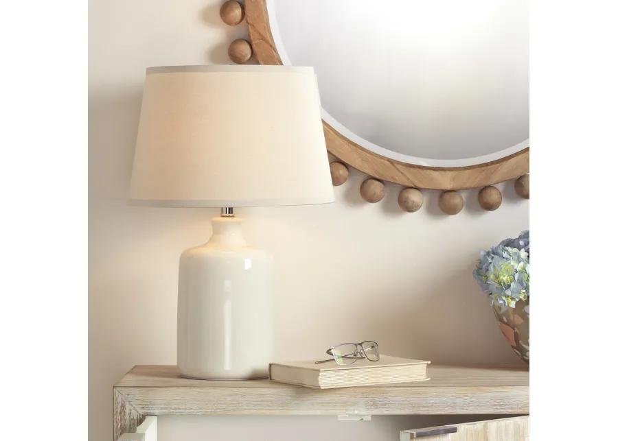 Cream Milk Jug Table Lamp