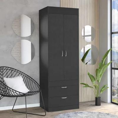 Armoire Tarento, Bedroom, Black